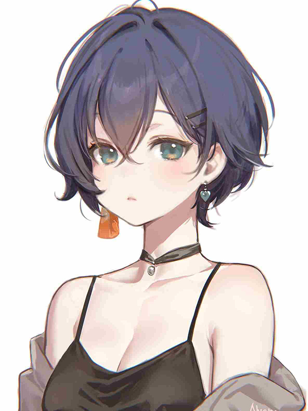 Avatar anime nữ ngầu phong cách cyberpunk hiện đại