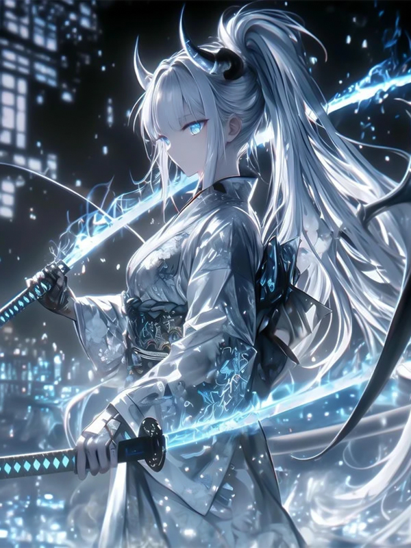 Avatar anime nữ ngầu chiến binh mạnh mẽ