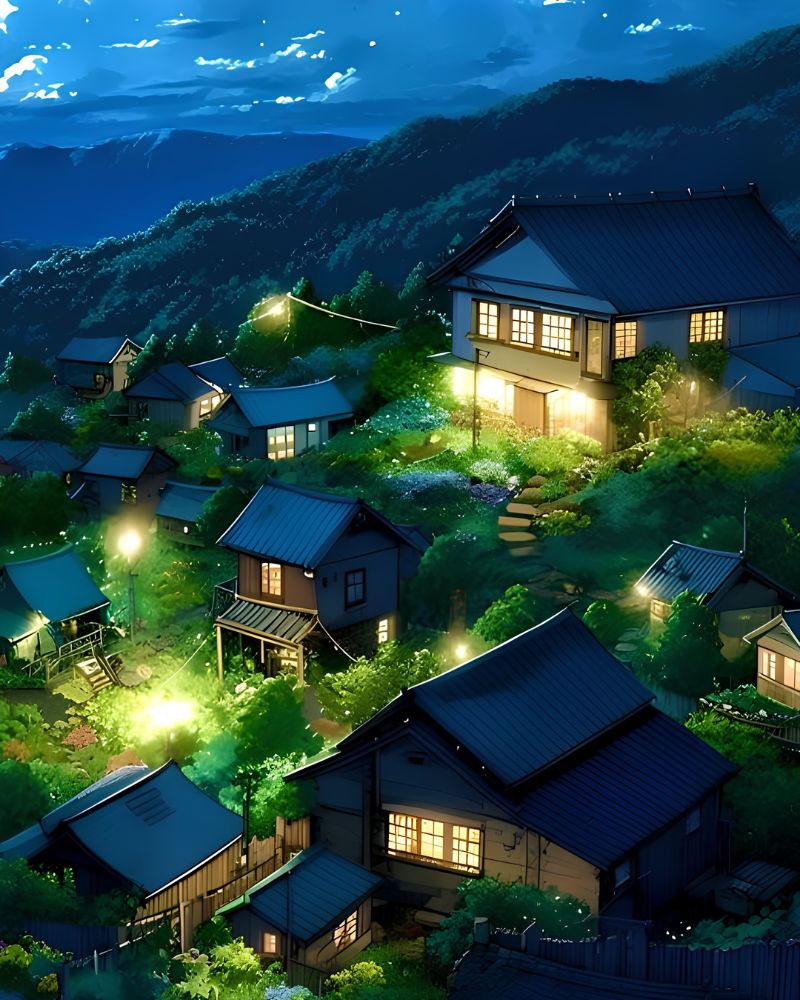Anime phong cảnh hiếm mang vẻ đẹp bình yên, huyền ảo
