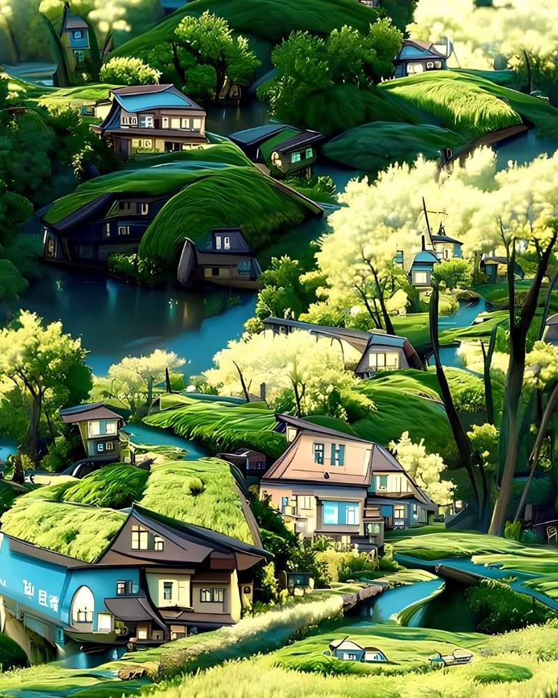 Anime phong cảnh hiếm mang vẻ đẹp bình yên, huyền ảo