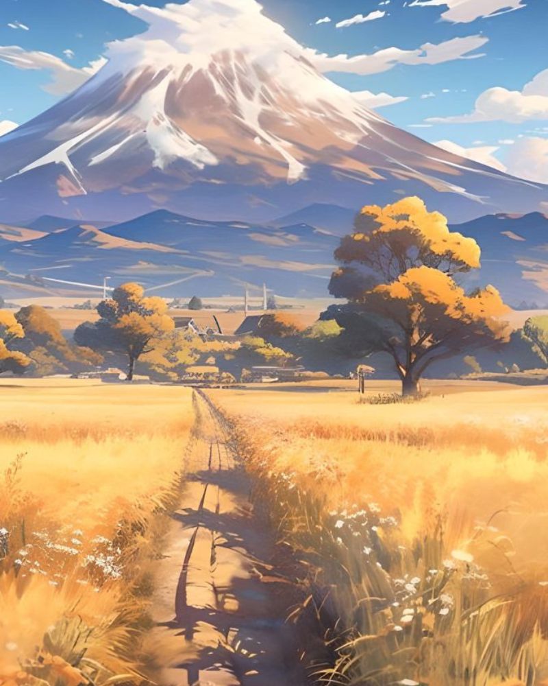 Anime phong cảnh hiếm mang vẻ đẹp bình yên, huyền ảo