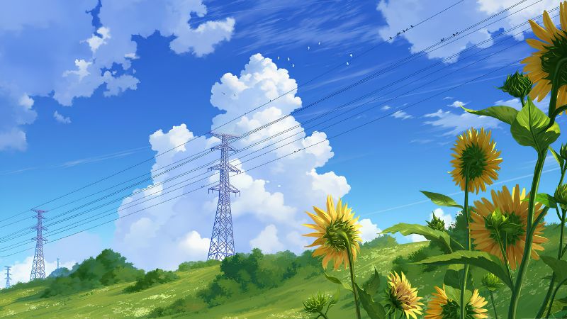 Anime phong cảnh hiếm mang vẻ đẹp bình yên, huyền ảo