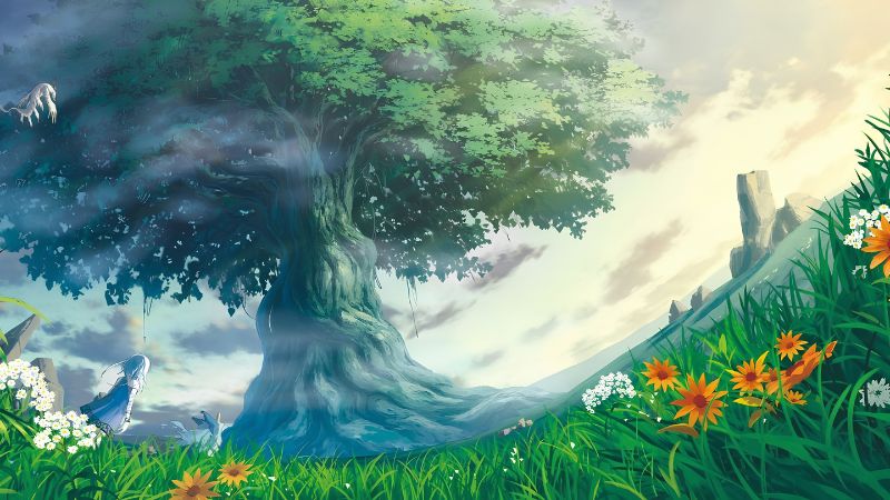 Anime phong cảnh hiếm mang vẻ đẹp bình yên, huyền ảo