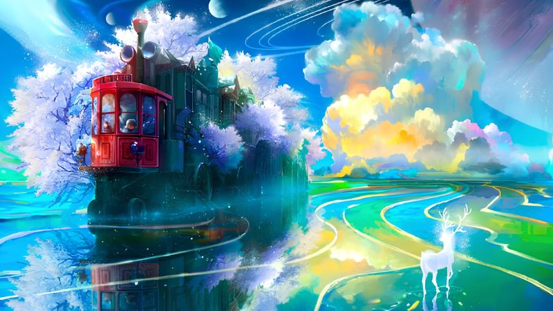 Anime phong cảnh hiếm mang vẻ đẹp bình yên, huyền ảo
