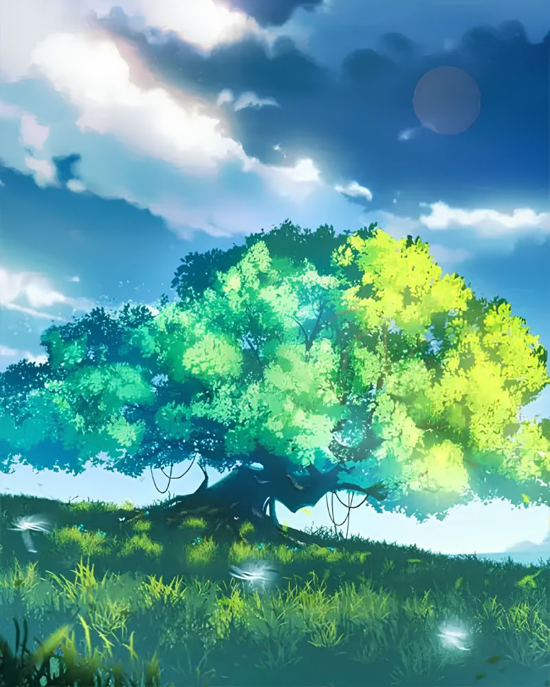 Anime phong cảnh hiếm mang vẻ đẹp bình yên, huyền ảo