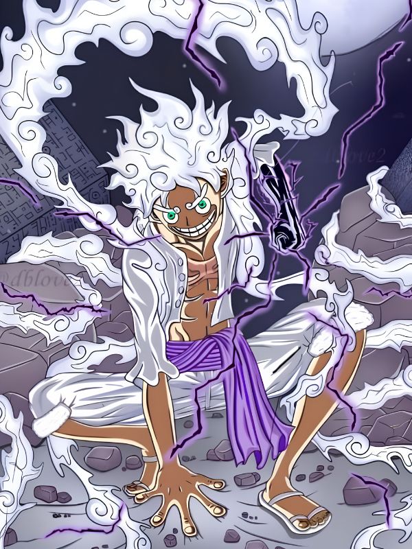 Avatar Luffy Gear 5 siêu ngầu dành cho fan One Piece