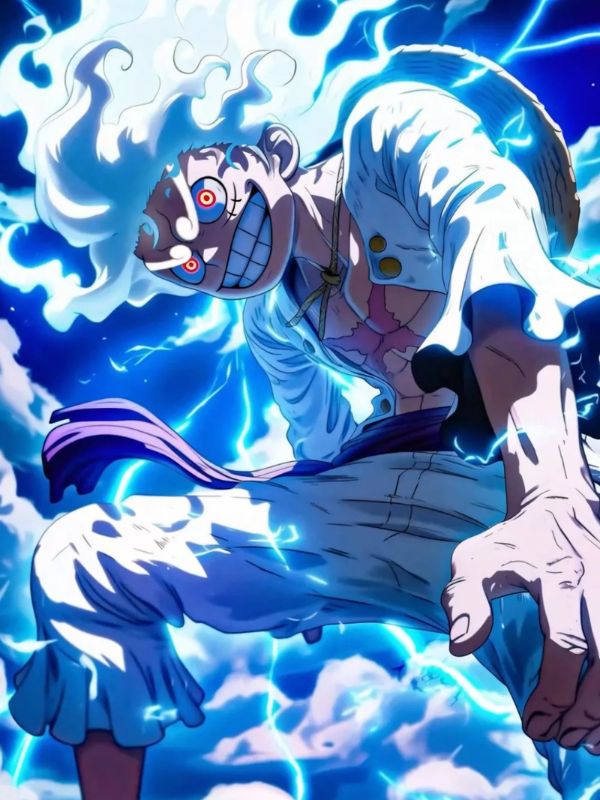 Avatar Luffy Gear 5 siêu ngầu dành cho fan One Piece