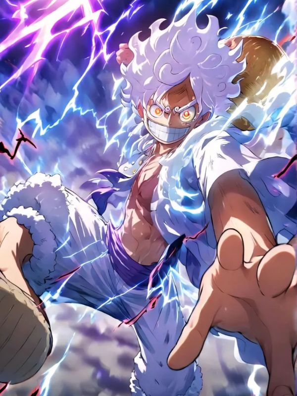 Avatar Luffy Gear 5 siêu ngầu dành cho fan One Piece