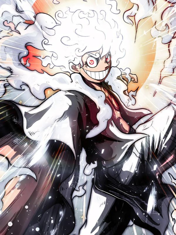 Avatar Luffy Gear 5 siêu ngầu dành cho fan One Piece