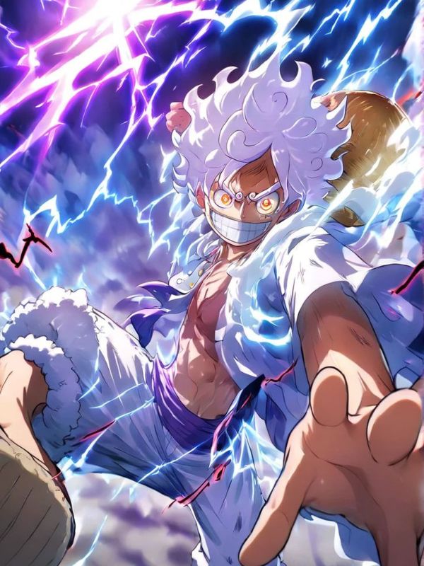 Avatar Luffy Gear 5 siêu ngầu dành cho fan One Piece