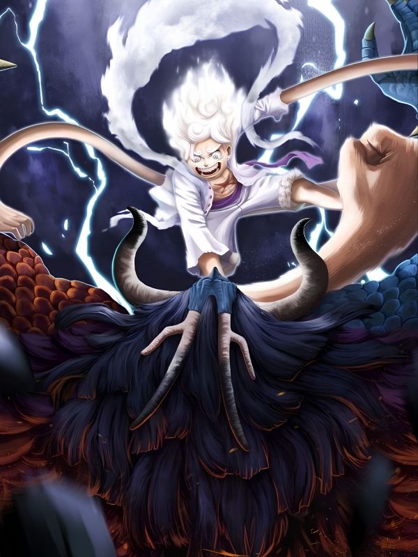 Avatar Luffy Gear 5 siêu ngầu dành cho fan One Piece