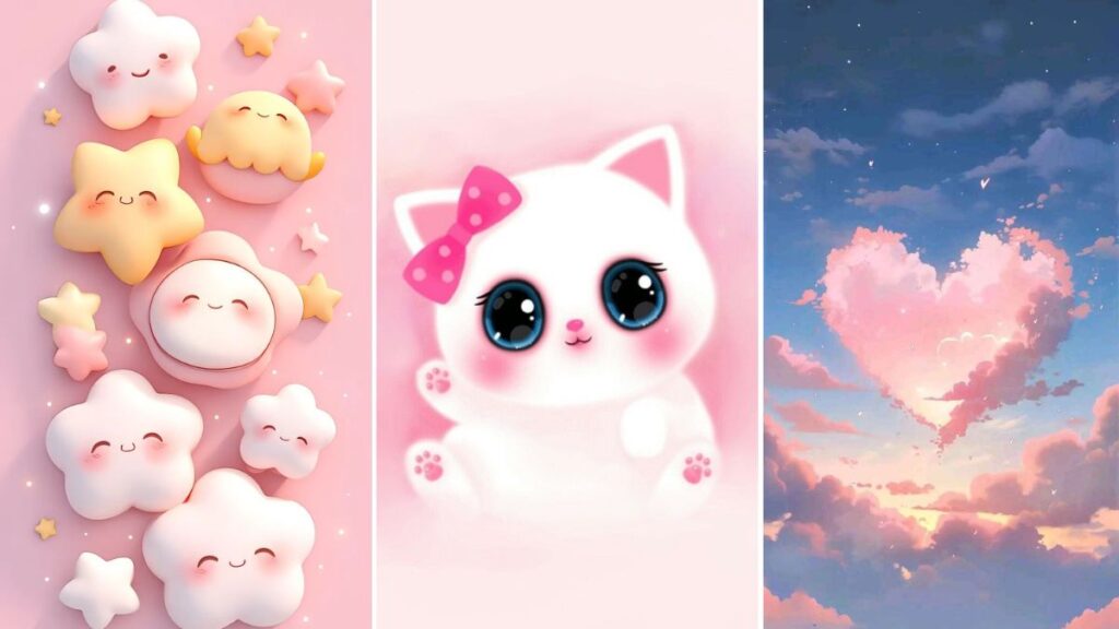 Avatar màu hồng cute giúp trang cá nhân thêm dễ thương