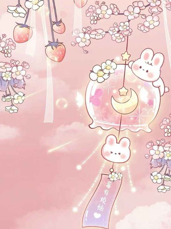 Avatar màu hồng cute giúp trang cá nhân thêm dễ thương