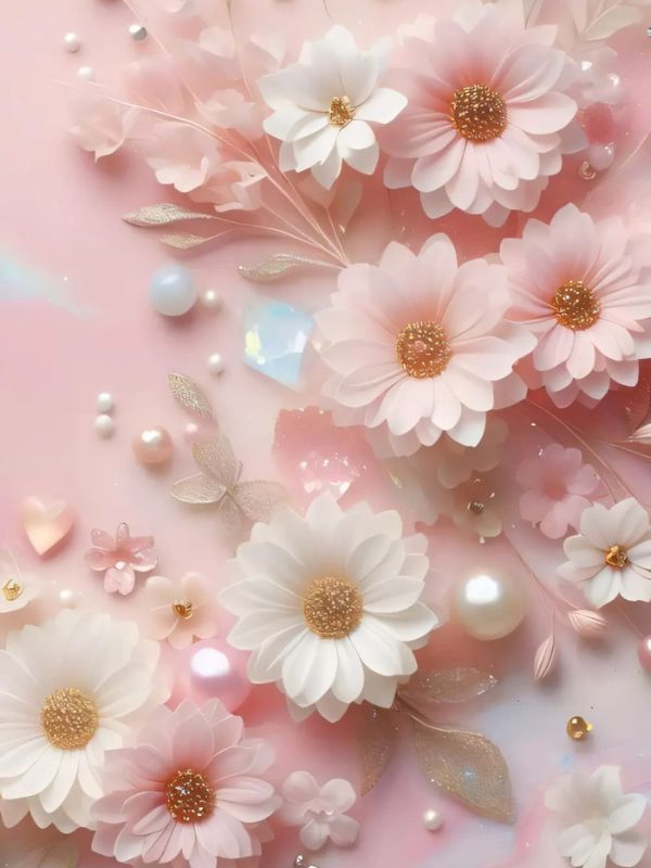 Avatar màu hồng cute giúp trang cá nhân thêm dễ thương