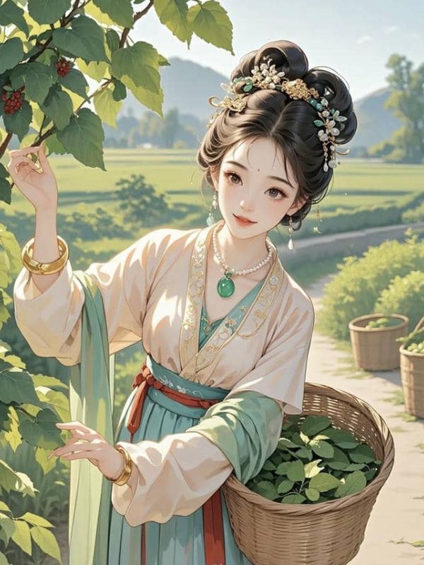 Ảnh gái anime đẹp làm hình nền điện thoại