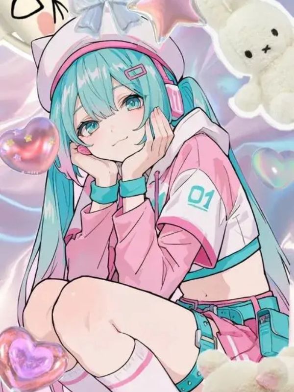 Ảnh gái anime đẹp làm hình nền điện thoại