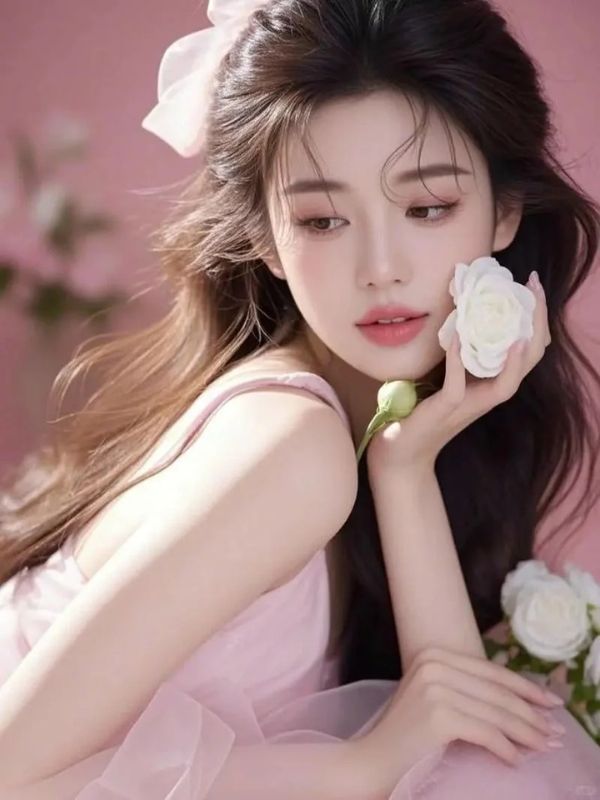 Ảnh gái xinh mặc pinky cực ngọt ngào