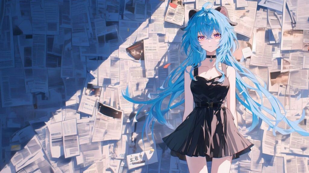 Hình ảnh anime nữ cute siêu đáng yêu