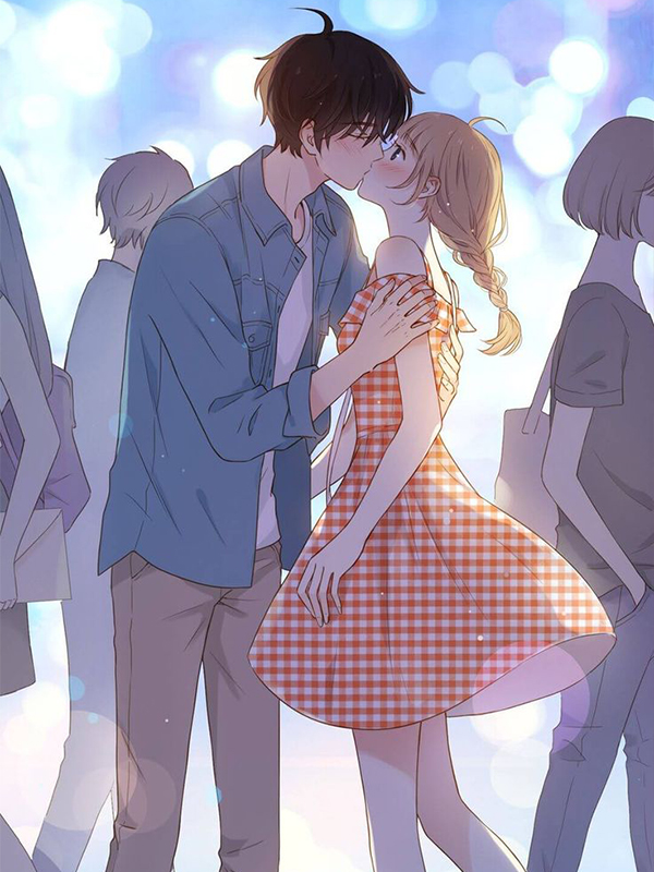 Hình ảnh cute anime cặp đôi lãng mạn