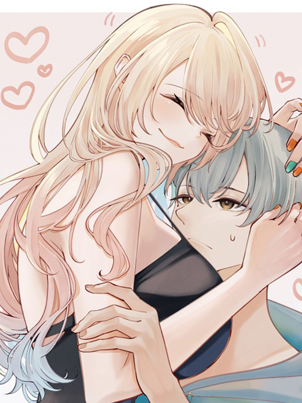 Hình ảnh cute anime cặp đôi lãng mạn
