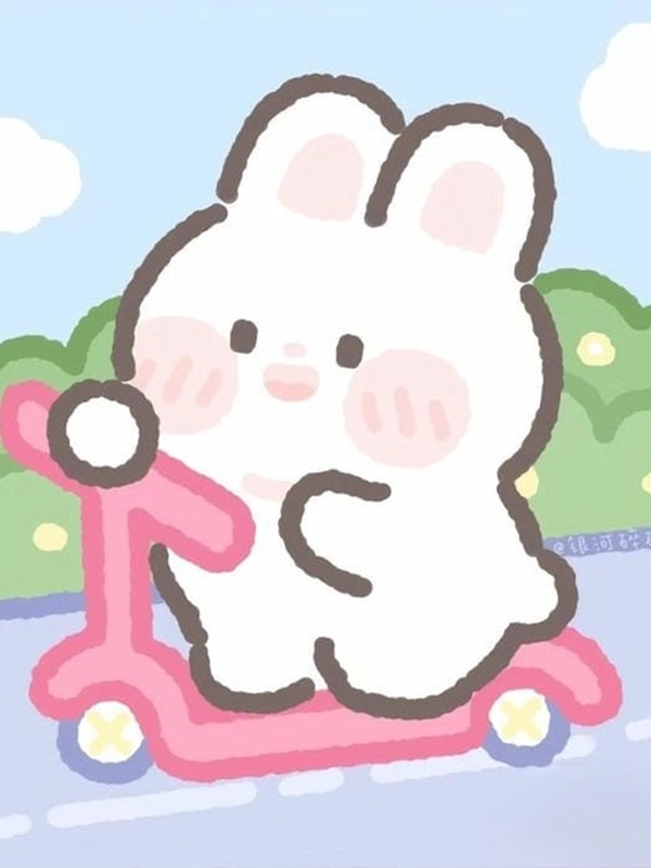 Hình ảnh cute anime động vật dễ thương