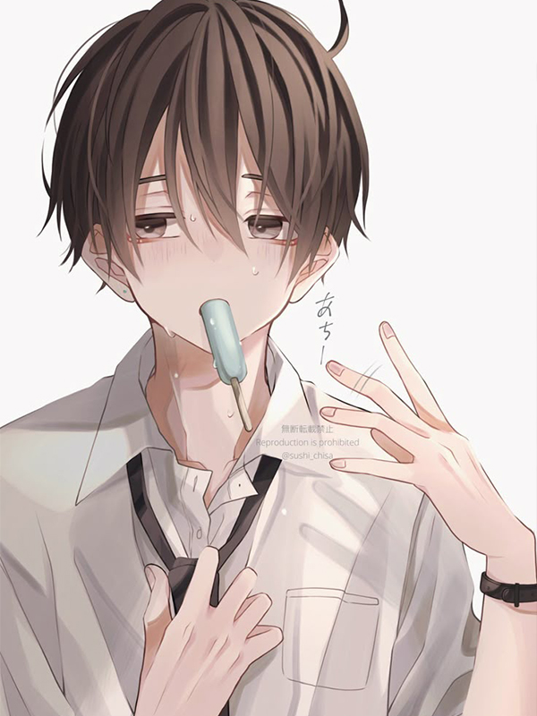 Hình ảnh cute anime phong cách học đường