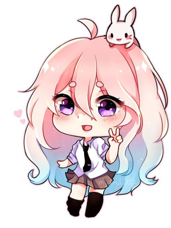 Hình ảnh cute anime chibi siêu đáng yêu