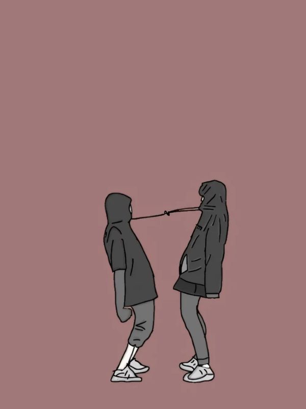 Hình nền bạn thân cute dễ thương