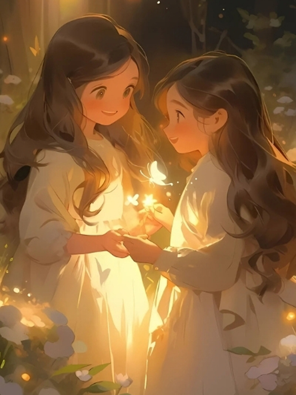 Hình nền bạn thân cute phong cách hoạt hình