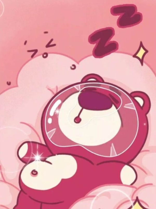 Hình nền gấu dâu cute giúp làm mới giao diện điện thoại