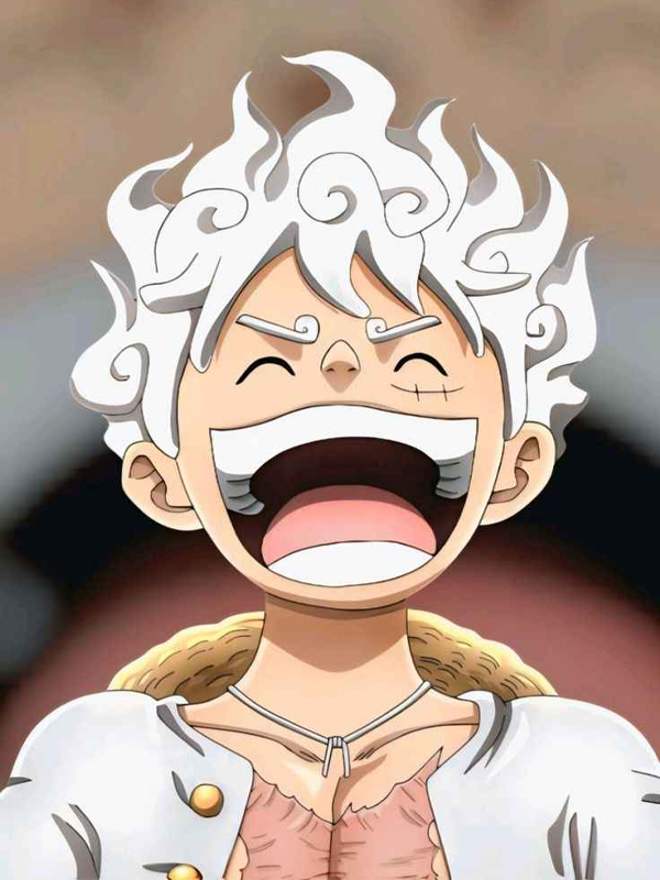 Hình nền Luffy Gear 5 dành cho máy tính