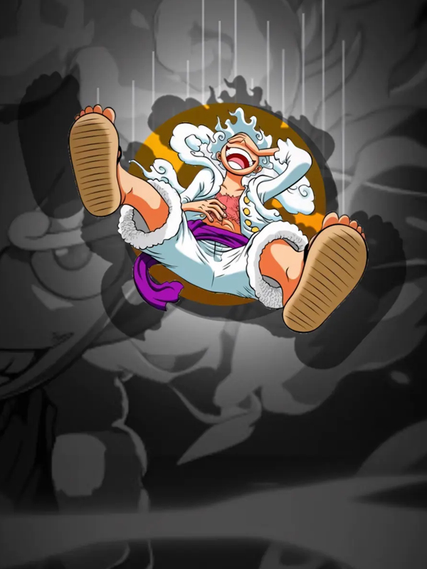 Hình nền Luffy Gear 5 dành cho máy tính
