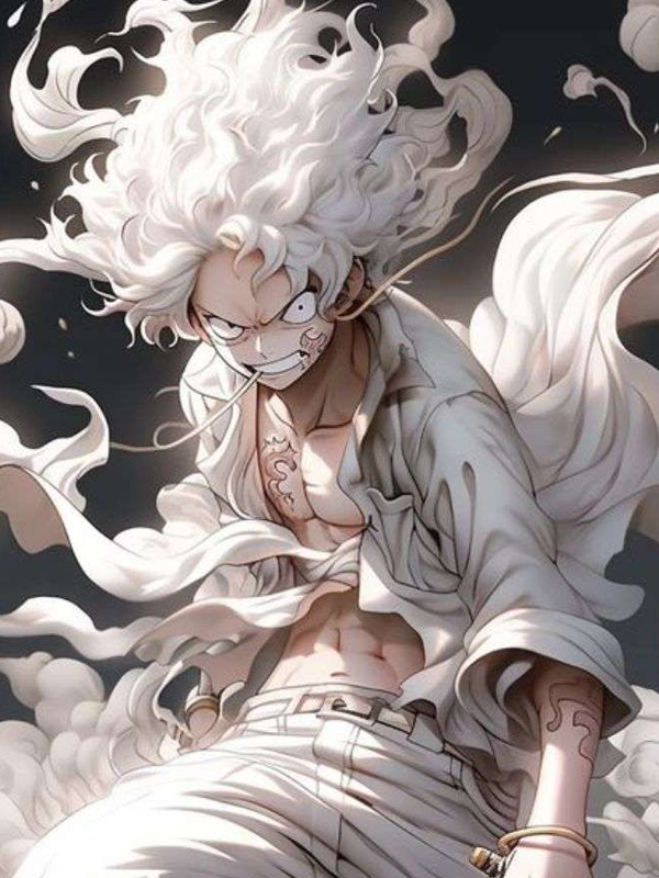 Hình nền Luffy Gear 5 dành cho máy tính