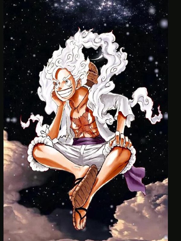 Hình nền Luffy Gear 5 ngầu cho điện thoại