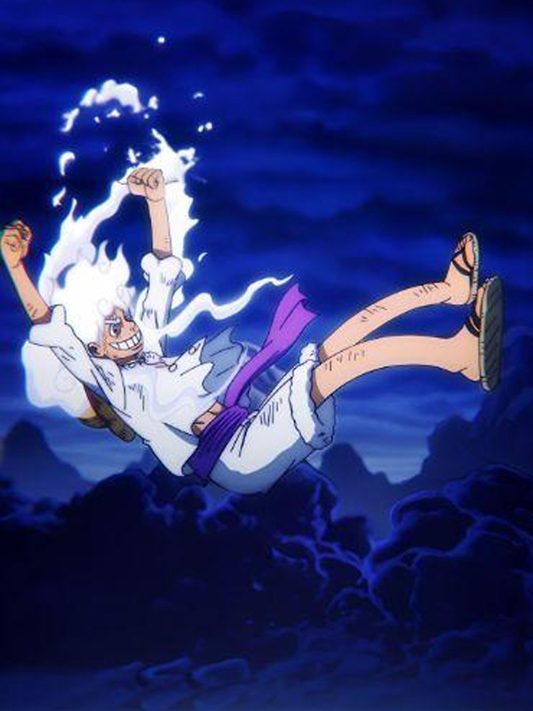 Hình nền Luffy Gear 5 ngầu cho điện thoại