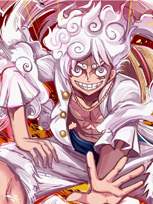 Hình nền Luffy Gear 5 4K sắc nét