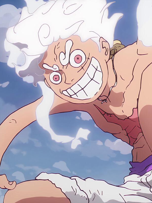 Hình nền Luffy Gear 5 4K sắc nét