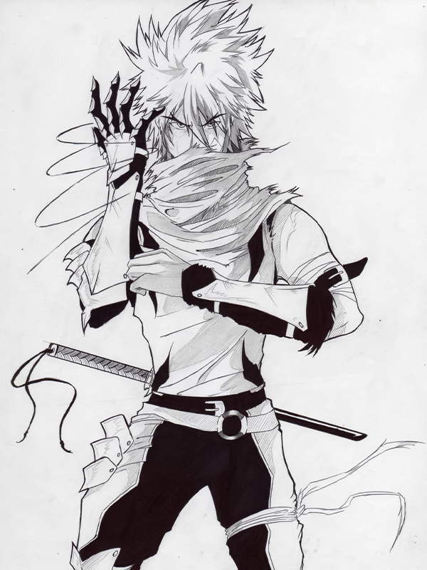 Hình vẽ anime ngầu nam lạnh lùng