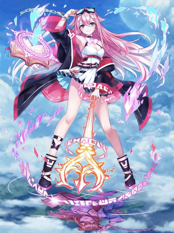 Hình vẽ anime ngầu phong cách fantasy huyền ảo