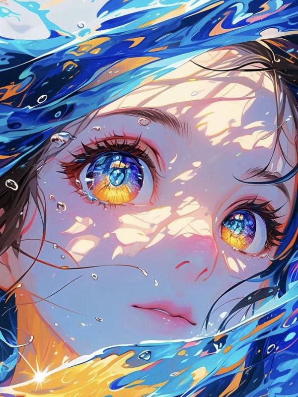 Mắt anime nữ đẹp, long lanh và đầy sức hút