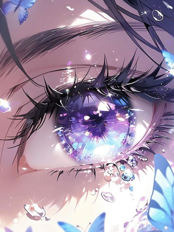 Mắt anime nữ đẹp, long lanh và đầy sức hút