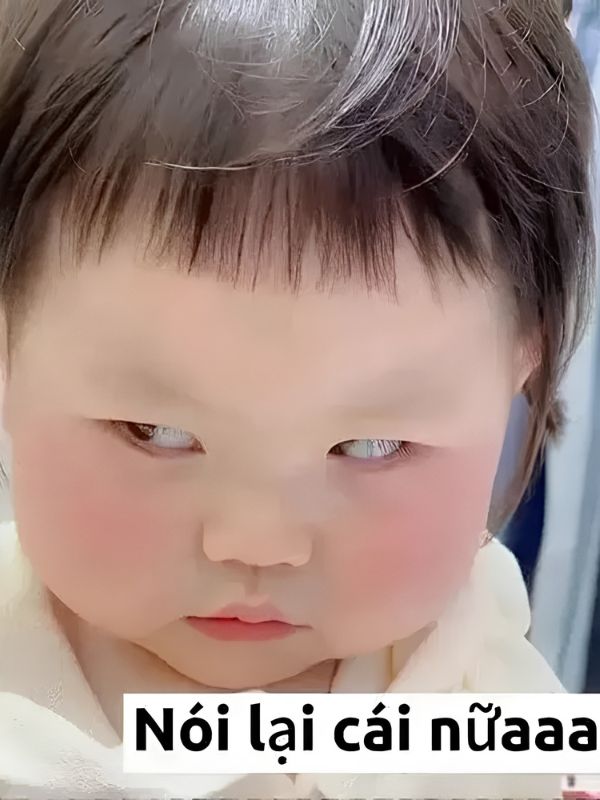Meme giận dỗi đáng yêu, hài hước và cực giải trí
