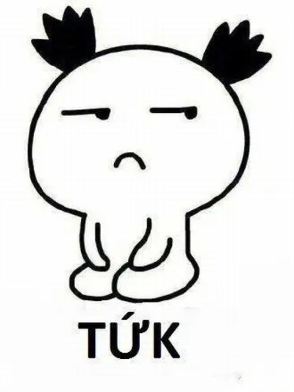 Meme giận dỗi đáng yêu, hài hước và cực giải trí