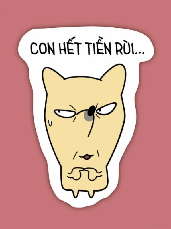 Meme hết tiền - Loạt ảnh gây cười cho hội cháy túi