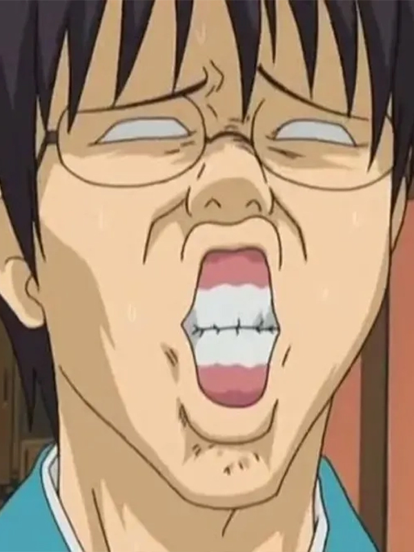 Avatar meme hoảng loạn phong cách anime
