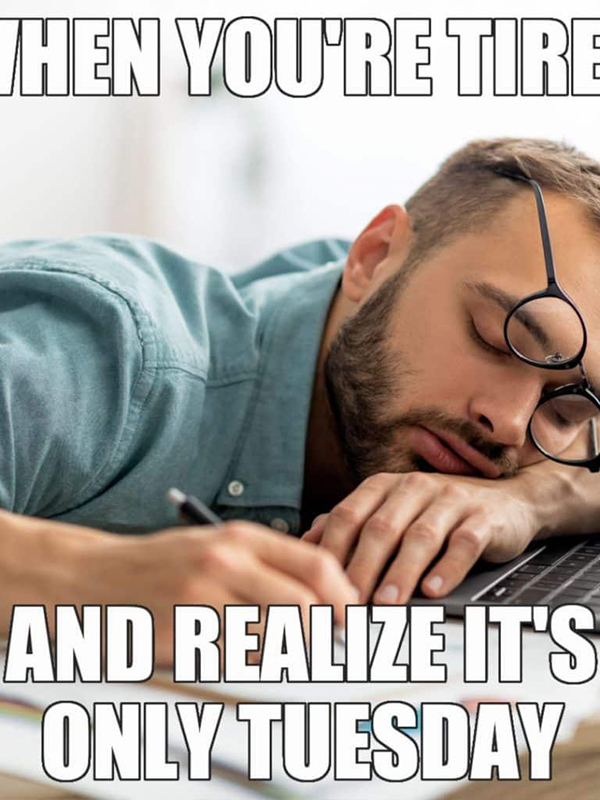 Avatar meme thiếu ngủ dân văn phòng