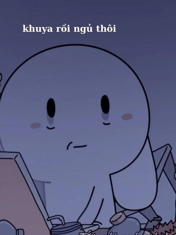 Avatar meme thiếu ngủ anime hài hước