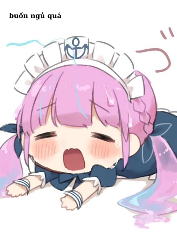 Avatar meme thiếu ngủ anime hài hước