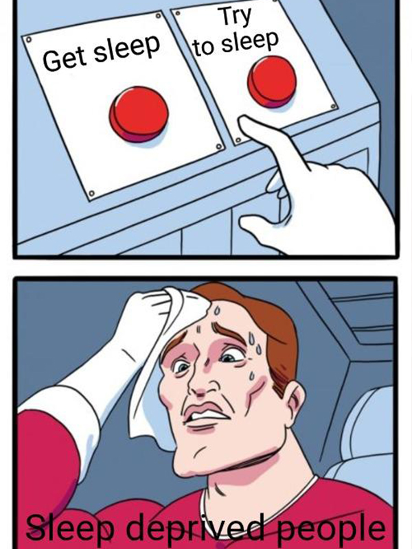Avatar meme thiếu ngủ chế ảnh sáng tạo