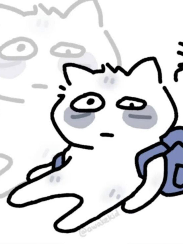 Avatar meme thiếu ngủ học sinh sinh viên